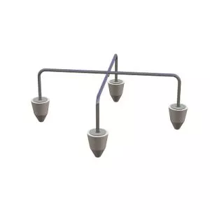 Dystans stalowy Vierbein TB