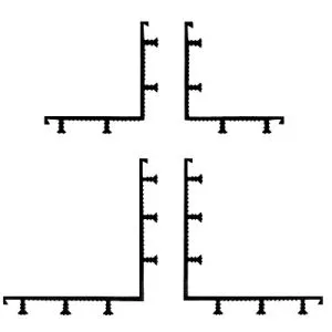 Taśmy narożnikowe do przerw roboczych