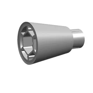 Zakończenie konusowe do dystansów szalunkowych Delle 22/5