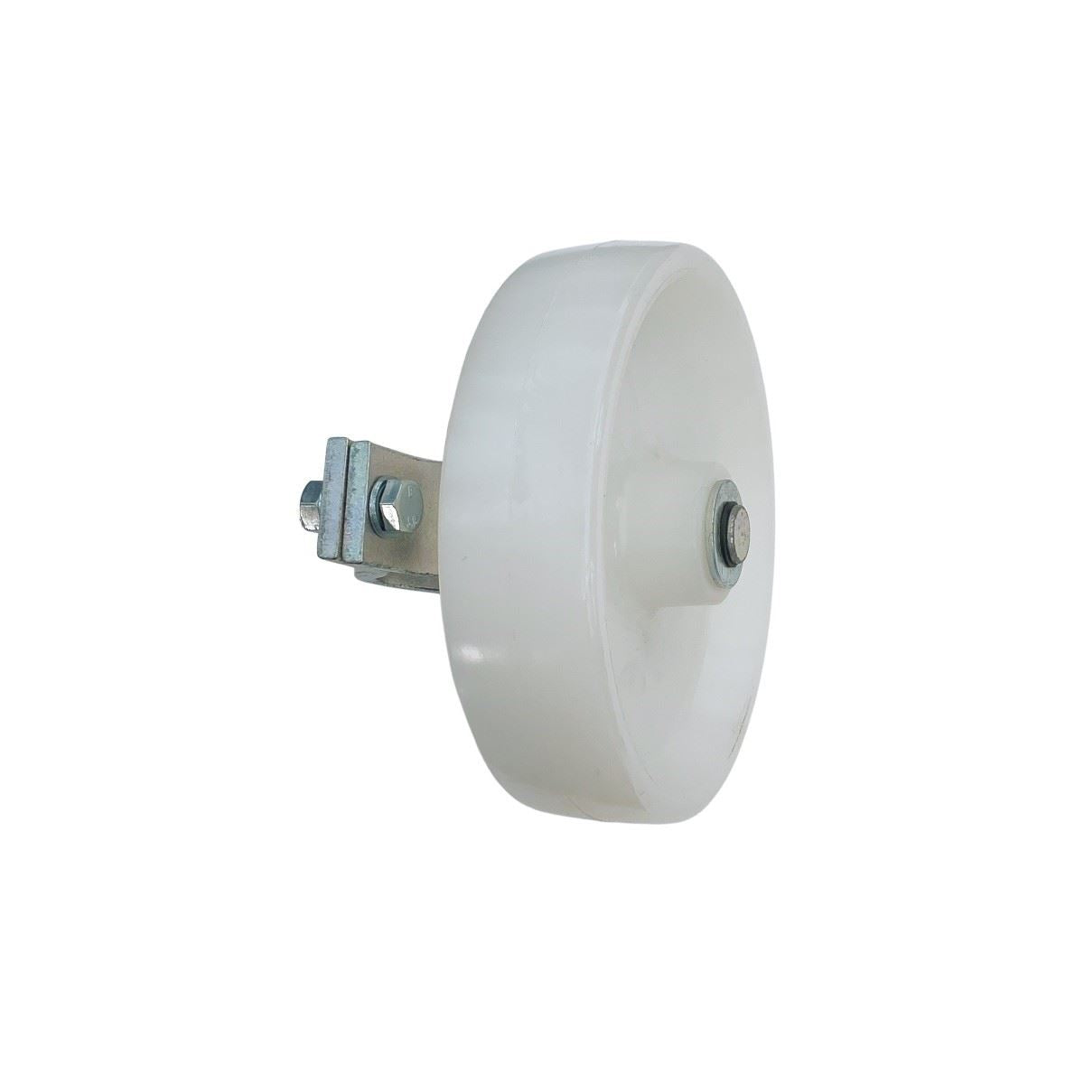 Koło bramy ogrodzenia budowlanego