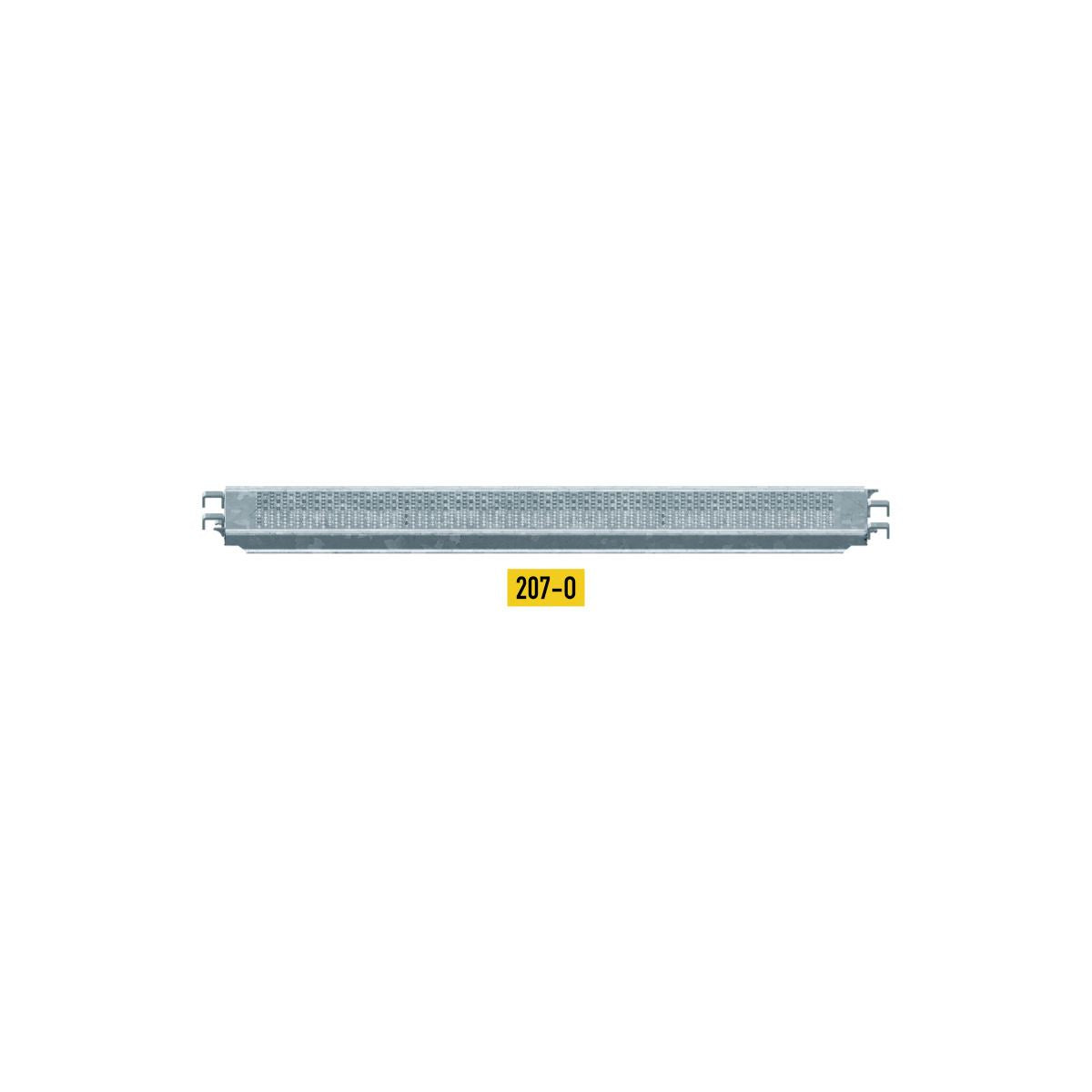 Pomost / podest stalowy STANDARD 207×32 O-Rygiel