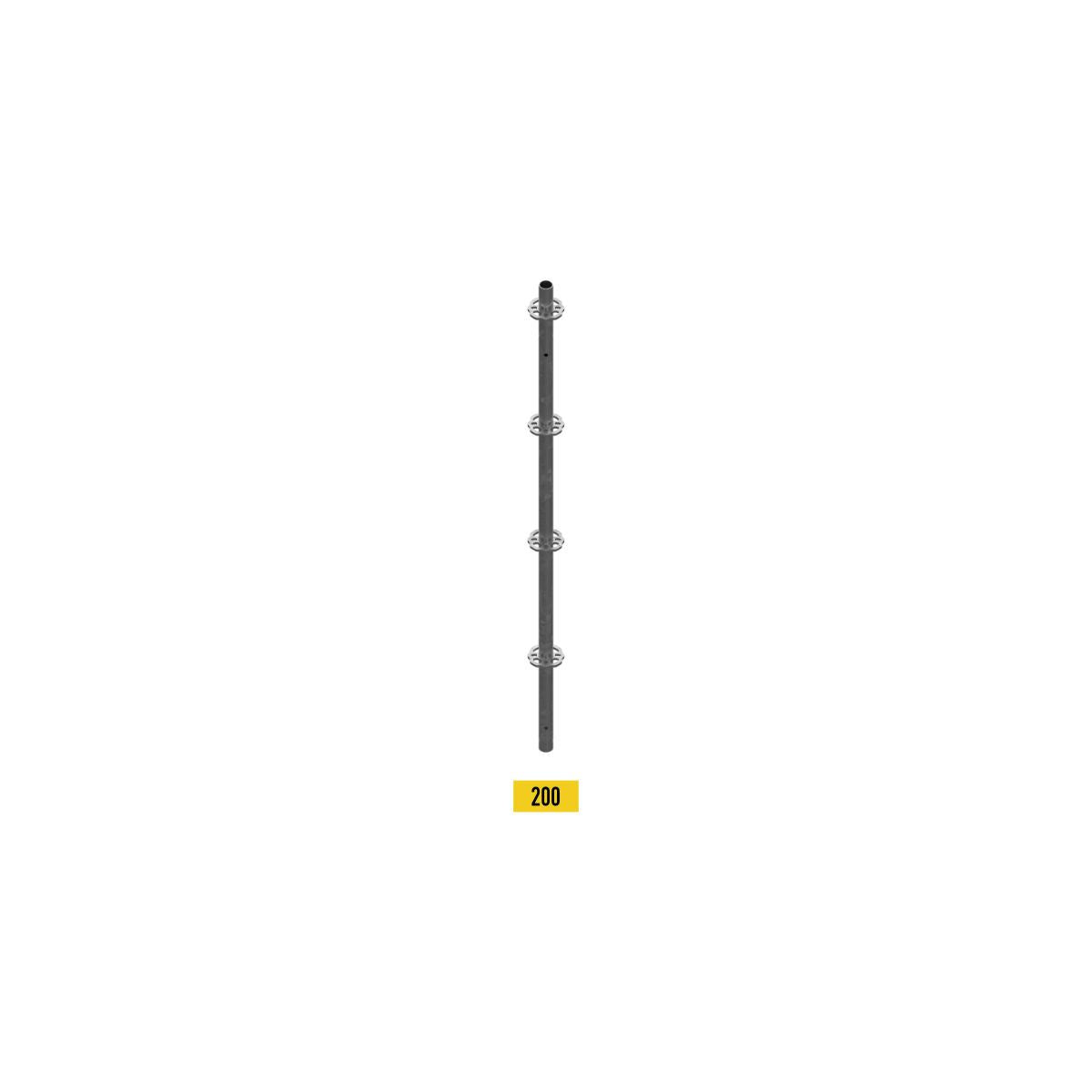 Stojak 200 bez łącznika czopowego